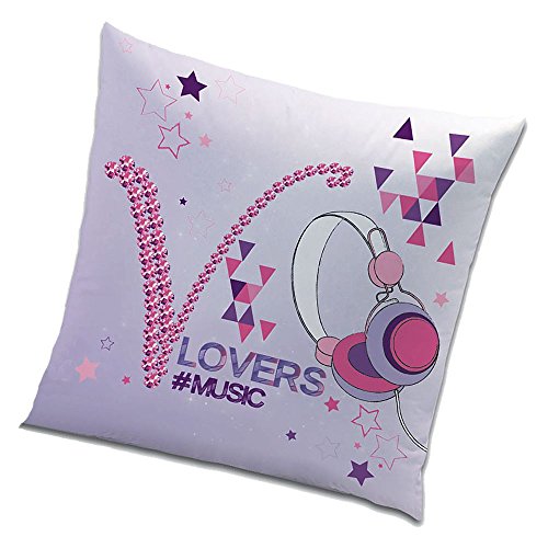 Violetta – Kinder Kissen Dekokissen Kuschelkissen Concert 40x40cm - 3