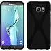 Produktbild PhoneNatic Case für Samsung Galaxy S6 Edge Plus Hülle Silikon schwarz X-Style Cover Galaxy S6 Edge Plus Tasche Case