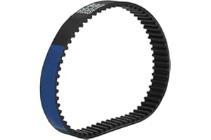 DEMERAS Skateboard Drive Belt 330-5M Wear Resistant Rubber Timing Drive Belt Large Transmission Effect Belt for SUV Scooter Car 330x14mm/12.99x0.55inch