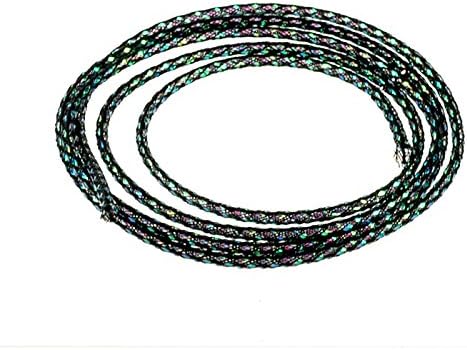 Spirit River Woven Body Tube X-Small Silver Tinsel