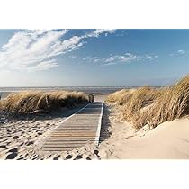 Fototapete Meer 366cm x 254cm inklusive Kleister Meer Strand Sonne ...