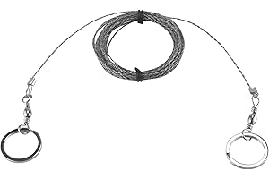 Kopinma Hand Gezogene Außen Seil Säge 304 Edelstahl Draht Säge Camping Lebens Rettende Bearbeitung Super Hand Säge Draht 5M