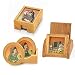 Jaipur Art Bazaar Pack of 3 Colorful Decorative Wooden Gemstones Handicraft Items RS.739.00