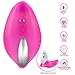 Produktbild SENQIAO Kabellos Vibratoren mit Fernbedienung, Kabellos Vibro-Ei für sie, Wasserdichtes Silikon Sexspielzeug Magnetische Ladung Kabel (Pink)