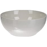 Tognana Victoria Porcelain Salad Bowl, White