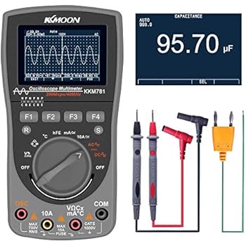Multimètre oscilloscope numérique portable professionnel LCDScreen ...