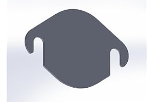 M.A.D MYLDAN AUTO DESIGN EGR Blanking Plate for 2.0 2.2 2.4 TDCi Engines - Fits Ford Puma Mondeo Transit Jaguar Vehicles - 3mm Thick Plated Steel