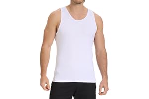 NuCamper Podkoszulek Męski, Kompresja Koszulka Mężczyźni, Tank Top, Basic Sport Podkoszulek, do Biegania, Sleeveless T-shirt, Fitness, Siłownia, Trening