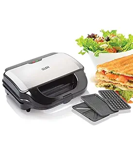 GLEN 3030 900-Watt Snack Grill, Black