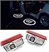 Price comparison product image ZNYSTAR Benz ML 2Pcs Car Led Projector Door Lamp Ghost Shadow Welcome Light Laser Courtesy Logo Kit, 1 Pair