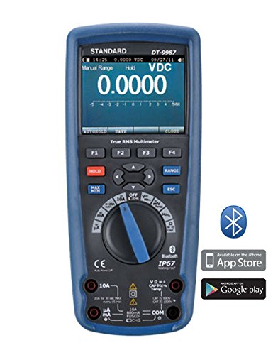 Preisvergleich Produktbild True RMS Multimeter, 50000 Anzeige, Bluetooth, CEM DT-9987