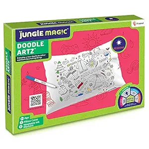 Jungle Magic Doodle Artz Seasons, White