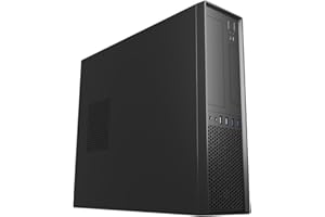 UNYKAch Caja de Ordenador Micro ATX UK3001 Black Caja PC Conectividad: 2 X 2.0 USB Y 2 X 3.0. Admite Fuentes De Formato TFX.