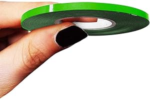 4R Quattroerre.it 10458 Trim Stripes Bandes Adhésives pour Voitures, Vert Kawa, 3 mm x 10 MT