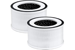 JUFUM Filtres HEPA de rechange compatibles avec le purificateur Fillo/Halo/Allo 3- Filtration,