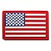 Produktbild Shoppy Star Tactical Militia Police Law Enforcement Thin Blue Line American Flag Patch Patch PVC Multicam Patch Applikation: Rot
