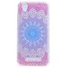 Produktbild Lonchee ZTE Blade A452 Hülle,Bunte Muster Weich TPU Handy Hülle Durchsichtig Transparent Etui Cover Case Protective Shell Soft Schutzhülle Telefon Kasten für ZTE Blade A452 – Datura Blumen