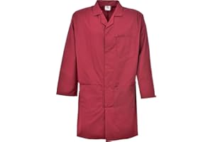 First Uniform Solutions Unisex Lab/Doctors Coat/Warehouse/Hygiene Coat DIY Coat Size s to 2XL