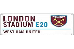 Taylor Panneau de rue West Ham (environ 40 cm x 18 cm)