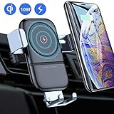 【UNIVERSAL KOMPATIBILITÄT & QUALITÄT GARANTIE】VANMASS Auto Wireless Charger ist mit Qi, CE, ROHS, FCC staatlich zertifiziert. Kampatibel intelligenter mit mehreren Smartphone: iPhone X / 8/8 Plus, Samsung Galaxy S9 / S9 Plus / S8 / S8 Plus und andere Qi-fähige Handy. Die Qualität ist von VANMAAS Labor und andere Organisation streng kontrolliert. Wir versprechen Ihnen ein Jahrszeit-Garantie, bieten Ihnen auch freundliches Kunden-Service