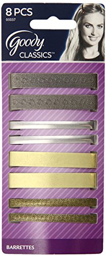 Goody Metal Barrettes, 8Pcs by Goody