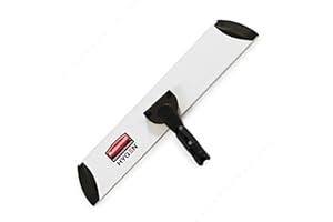 Rubbermaid Commercial - Marco para tapar el polvo de una sola cara, 91,4 cm, de HYGEN Quick Connect, color amarillo, 18", 1