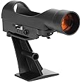 Star Pointer Telescope, Removable Top Part Red Dot Viewfinder Star Finder Astronomical Telescope for 80EQ SE SLT PS Telescope(Black)