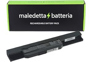 MALEDETTA BATTERIA Batteria MaledettaBatteria 6 celle 5200mAh di alta qualità per ASUS K53 K53E X54C X53S X53 K53S X53E, 10,8-11,1 V A32-K53 A41-K53 A42-K53