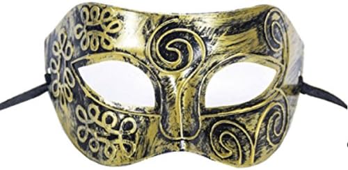 Venetian Gold Mask Costume Masquerade - Inspired by 50 shades of gray - even darker