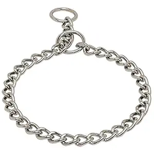 Skora Chrome Plated Dog Collar Choke Chain 10 - 63cm