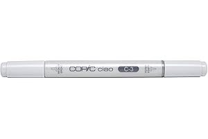 Copic Ciao - Pennarello Grafico con Doppia Punta, 11 g , Grigio (Cool Gray No. 3), 12 x 12 x 150 mm