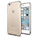 Produktbild iPhone 6S Hülle, Spigen® [Neo Hybrid Crystal] Glitzer Design [Champagne Gold] 2-teilige Premium Handyhülle Glänzende Silikon TPU Schale + PC Farbenrahmen Dual Layer Schutzhülle für Apple iPhone 6S Case Cover, iPhone 6 Case Cover - Champagne Gold (035CS21418)