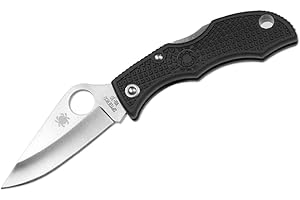 Spyderco, Coltello Pieghevole Ladybug 3, Nero (Schwarz)