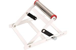 BIMHAYUU Adjustable Cutting Machine Support Frame Table Saw Stand Height Adjustable Metal Cutting Machine Work Support Stand Material Support Frame Cutting Machine Attachment (1 PC)