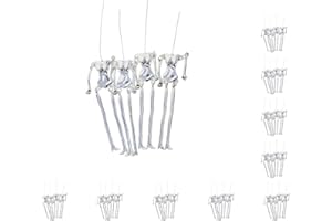 Paowsietiviity 4 pezzi scheletro fascino donna carino bambina bambola ciondolo fai da te risultati