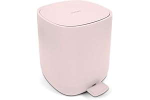YourCasa Pattumiera bagno [5 L] – cestino spazzatura – cestino bagno – cestino bagno pattumiera piccola - cestini bagno - cestino spazzatura bagno bidoncino bagno pattumiera bagno piccola (Rosa)