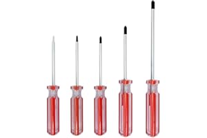 FIXINUS Set di 5 cacciaviti Triwing, punte magnetiche per cacciavite Y000 (1,5 mm) Y00 (2,0 mm) Y0 (3,0 mm) Y1 (4,0 mm) Y2 (5,0 mm) Y00 pezzi