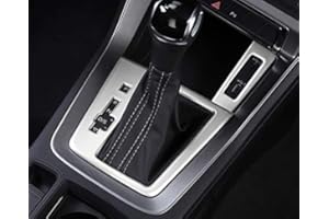 ‎HIGH FLYING HIGH FLYING für Q3 F3 2019 2020 2021 2022 2023 Interieur Mittelkonsole Schalthebel ABS Kunststoff 1 Stück (Silber Matt)