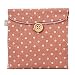 Produktbild Mamey Hygiene-Servietten, niedlich, gepunktet, Baumwolle, für Menstruationstassen, für Stilleinlagen rosa Rose