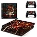 Produktbild Playstation 4 + 2 Controller Aufkleber Schutzfolie Set - Diablo 3 (3) /PS4