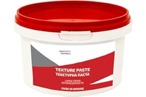7 Artists Premium Texture Strukturpaste Groß für Acrylmalerei Fein 280 ml - Spachtelmasse Acrylmalerei/Strukturpaste Leinwand & Kunstmalerei für Erwachsene