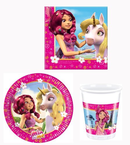 Vaisselle de fête Mia et Moi (Disney), assiettes, serviettes et gobelets