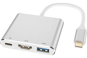 ‎NEWMIGHT Newmight USB C Adapter mit HDMI Ausgang 4K USB 3.0 Port und Ladeanschluss Typ C 100W Digital AV Multiport Adapter für MacBook Pro/Air, iPad Pro…