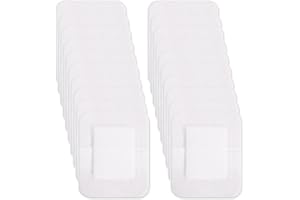 HAMKU 20 pansements stériles pour plaies sensibles - Adhésif puissant - Protège contre les coupures et les égratignures, pansements stériles pour plaies - Emballés individuellement