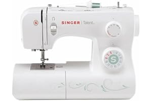 Singer Talent 3321 Macchina per Cucire Automatica con 28 Operazioni di Cucito, Bianco