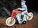 Produktbild Blechmodell Polizei Motorrad 15 cm Aufziehwerk Blech Deko Sammler GWP 602185