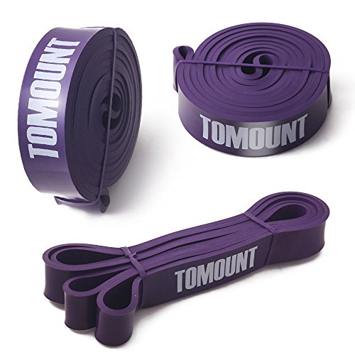 Fitnessbänder, Tomount Premium Fitnessband Resistance Bänder Klimmzugband Rubber Band für Krafttraining/Muskelaufbau/Klimmzug/Home Gyms in verschieden Stäker - 4