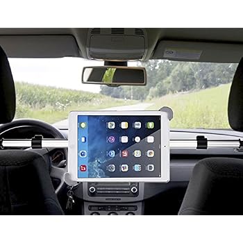 Support Tablette Appui-Tête Voiture 360° Rotatif - Compatible IPad, Galaxy, Switch 4-11 Pouces (Noir)