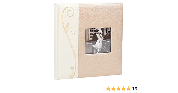 Amazon De Wedding Line Fotoalbum In 29x32 Cm 64 Weisse Seiten Hochzeit Foto Album Farbe Gold 