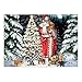 Produktbild dragonaur Weihnachten Thema Teilweise Diamant Wandbild Ölgemälde Kreuzstich DIY Craft Home Decor, Einfarbig, 7590